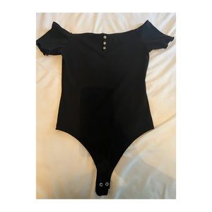 COPY - Black off the shoulder bodysuit